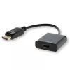Savio CL-55 videokaapelisovitin 0,2 m DisplayPort HDMI Type A (Standard) musta