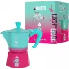 Bialetti Moka Express Squid Game -kapselikokoelma - sininen vaaleanpunainen