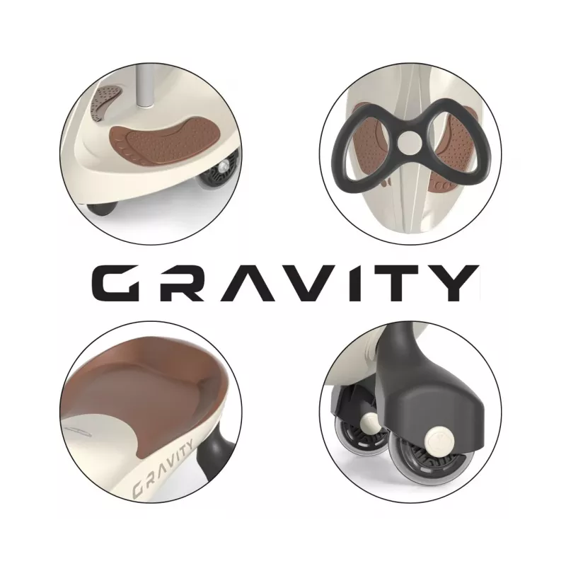 Gravity ride Gravity beige ruskea