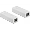 Mini DisplayPort -liitin DeLOCK 65450 valkoinen