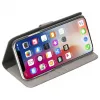Folio-kotelo Krusell Loka iPhone XS Max 16.5 cm harmaa