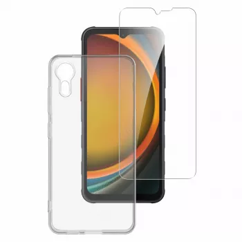 Suojakotelo 4smarts Galaxy XCover 7 läpinäkyvä 16,8 cm