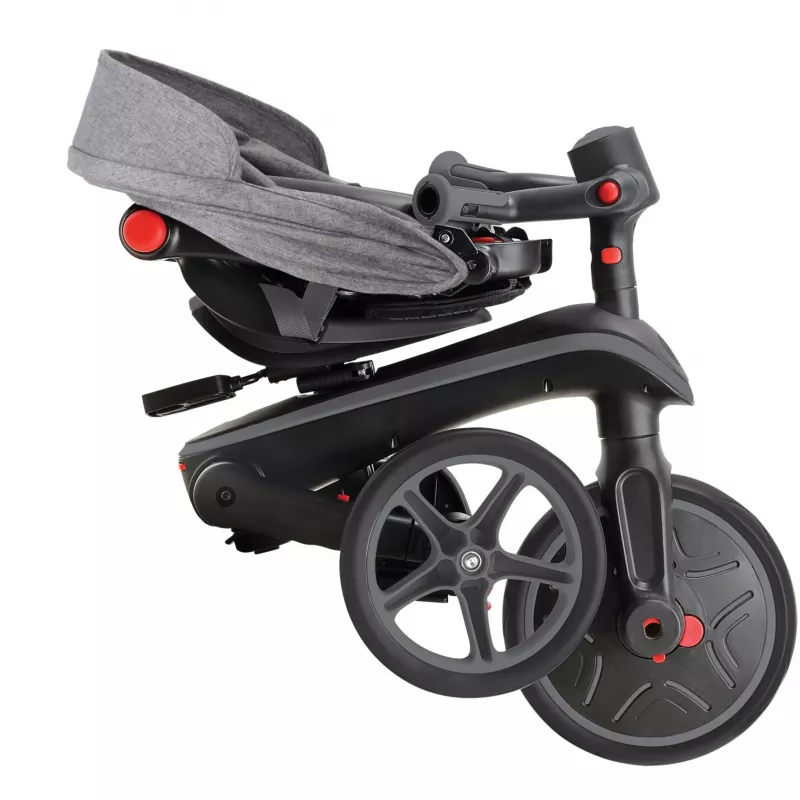 Explorer Trike Foldable 4 in 1, lasten ajoneuvo harmaa