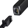 Baseus Lite Series USB-RJ45-verkkosovitin, 100Mbit/s (musta)