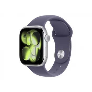 Apple Watch Series 11 GPS + Cellular 42 mm Space Grey alumiinikotelo mustalla Sport -rannekkeella – S/M | Apple