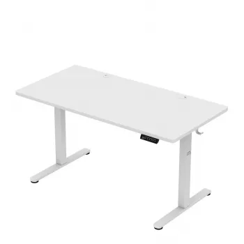 Kirjoituspöytä mark adler Leader 7.3 valkoinen — korkeussäädettävä ergonominen työpiste
