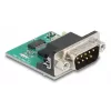 DeLOCK 90781 sarjaporttimuunnin toistin eristin USB 2.0 RS-232 musta vihreä