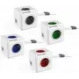 Allocacoc PowerCube Extended USB, 4 pistorasiaa