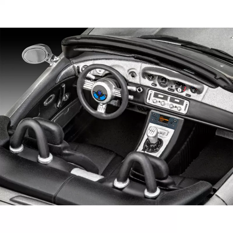 REVELL BMW Z8 1:24 rakennussarja, valmis pienoismalli