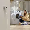 Älypistoke EcoFlow EFA-SMARTPLUG-EU-4P sisäkäyttöön hopea