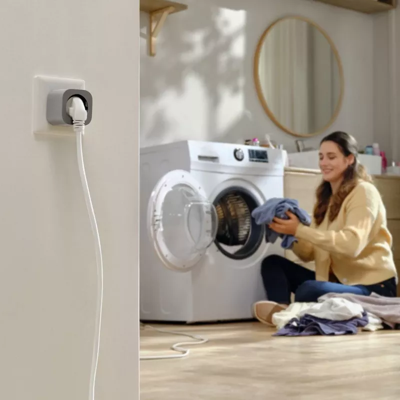 Älypistoke EcoFlow EFA-SMARTPLUG-EU-4P sisäkäyttöön hopea