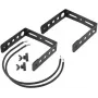 Kaiutinteline Omnitronic BOB-4 asennus 35 mm mastoon