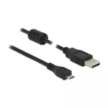 USB-kaapeli DeLOCK 5 m USB 2.0-A Micro-B musta