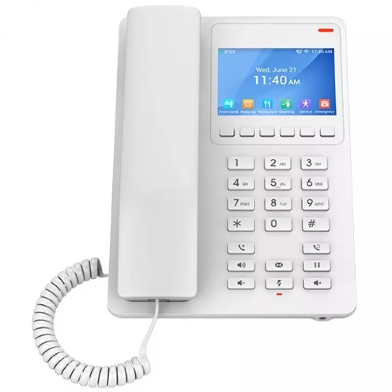 IP-puhelin Grandstream Networks GHP630 valkoinen 2 linjaa LCD WLAN