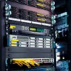 Qoltec 54516 19 tuuman räkin kytkentäpaneeli, 24 porttia, 1U, UTP, musta