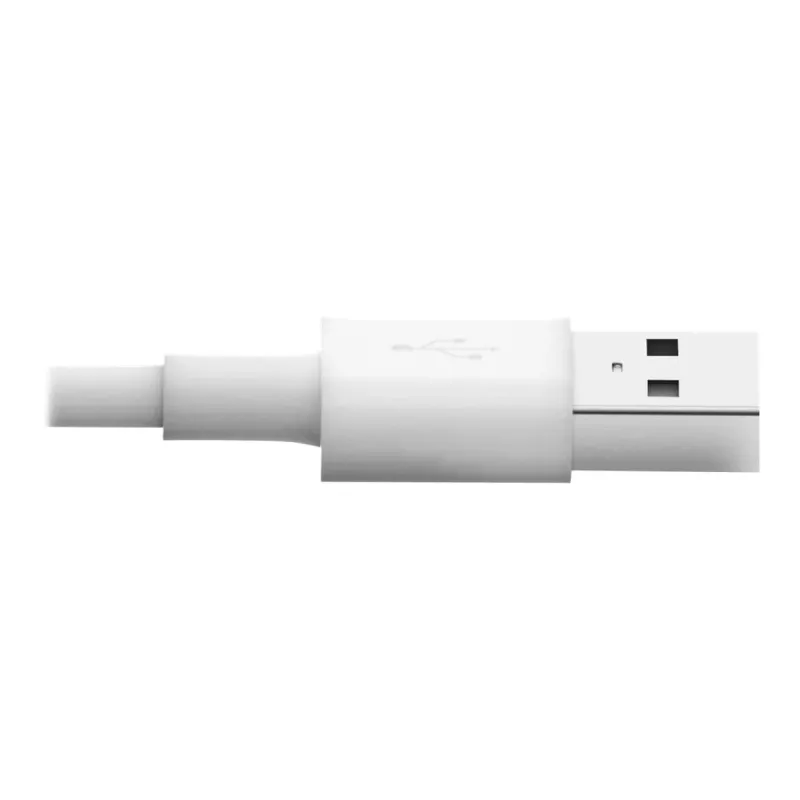 Eaton Tripp Lite Series USB-A - Lightning synkronointi-/latauskaapeli (M/M) - MFi-sertifioitu, valkoinen, 6 ft. (1,8 m) - data-/virtakaapeli - USB uros - Lightning