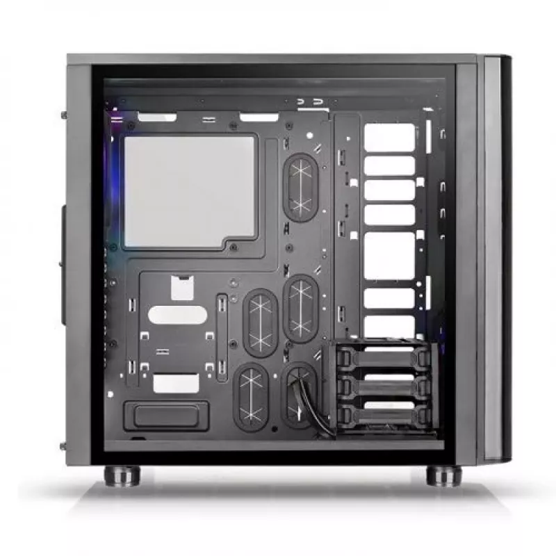 Thermaltake View 31 TG - ARGB Edition - MIDI Tower - ATX - ilman virtalähdettä (PS/2) - musta - USB/audio