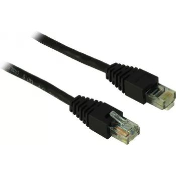 Inter-Tech AC LAN-kaapeli CAT5 UTP, 10,0 m musta (88885049)