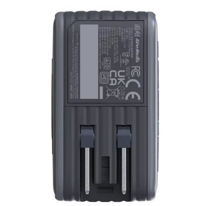 AVerMedia GC313Pro Universal musta AC-pikalaturi sisäkäyttöön