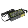 Virtalähde Green Cell AD41P 65W ASUS-kannettaviin, 19V 3,42A, sisäkäyttöön, musta