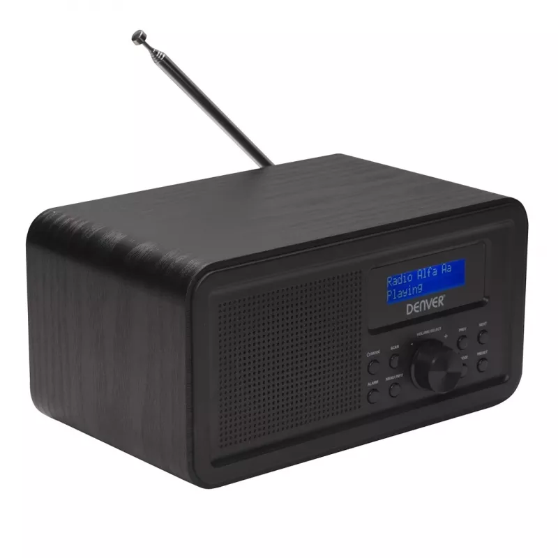 DENVER DAB-30 musta henkilökohtainen radio