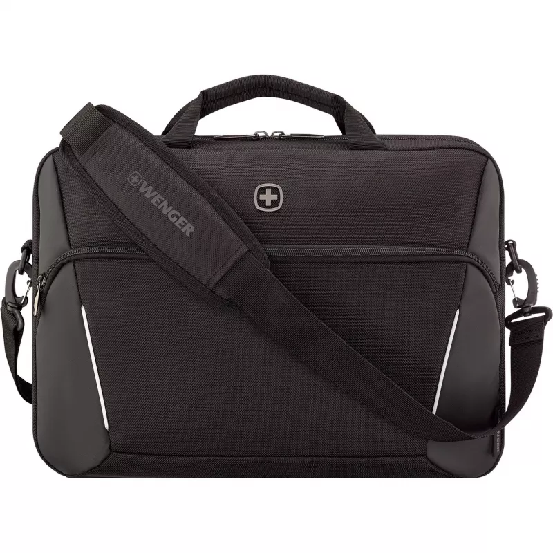 Kannettavan tietokoneen salkku Wenger XE Compact Brief 16 tablettilokerolla, musta