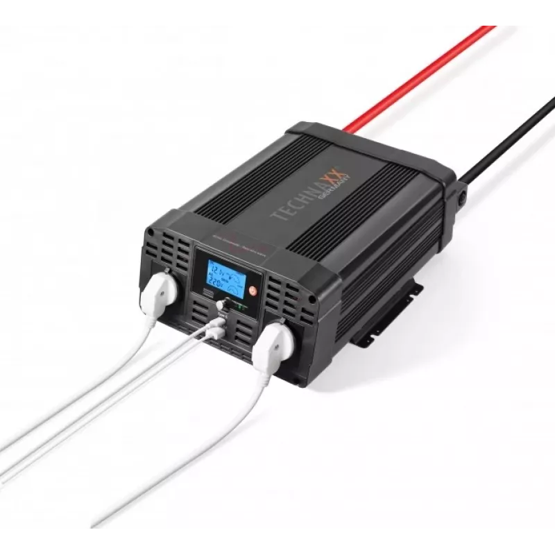 Vaihtosuuntaaja Technaxx TE23 3000W puhdas siniaalto