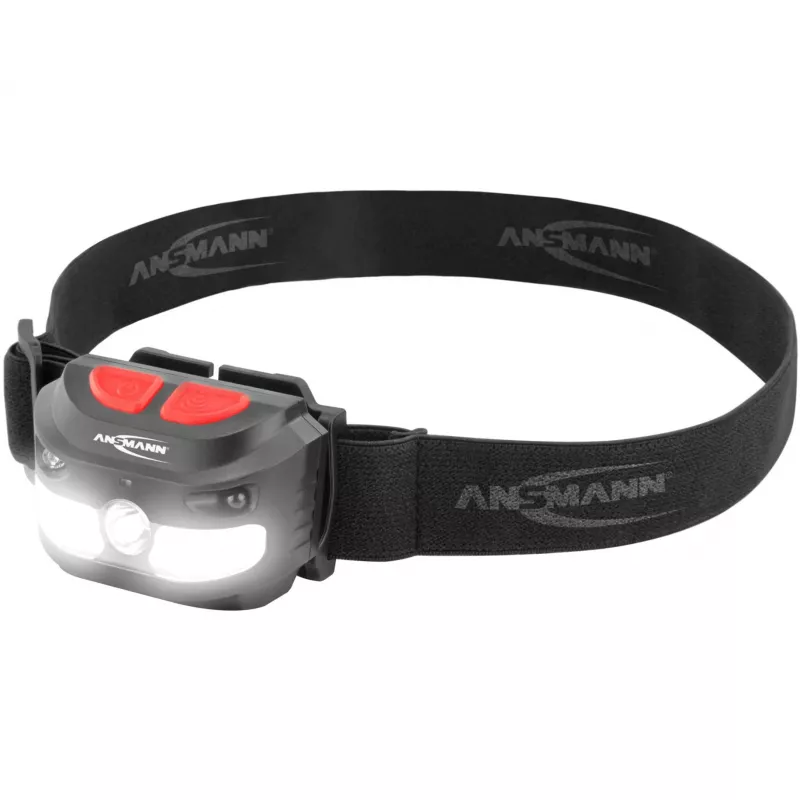 Otsalamppu Ansmann HD250RS musta COB LED 4W IP54