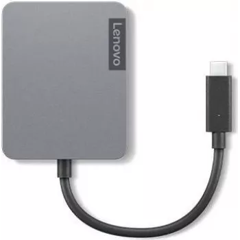 USB-C-matkakeskitin Lenovo SC11A30368 4 liitännällä sis. HDMI ja Ethernet