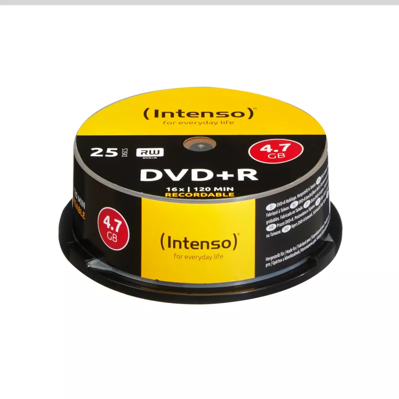 DVD+R Intenso 4,7 GB 16x 25 kpl