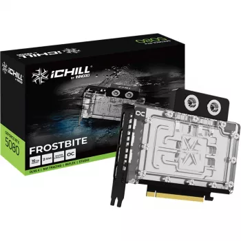 INNO3D iChill GeForce RTX 5080 FROSTBITE 16GB GDDR7 -näytönohjain