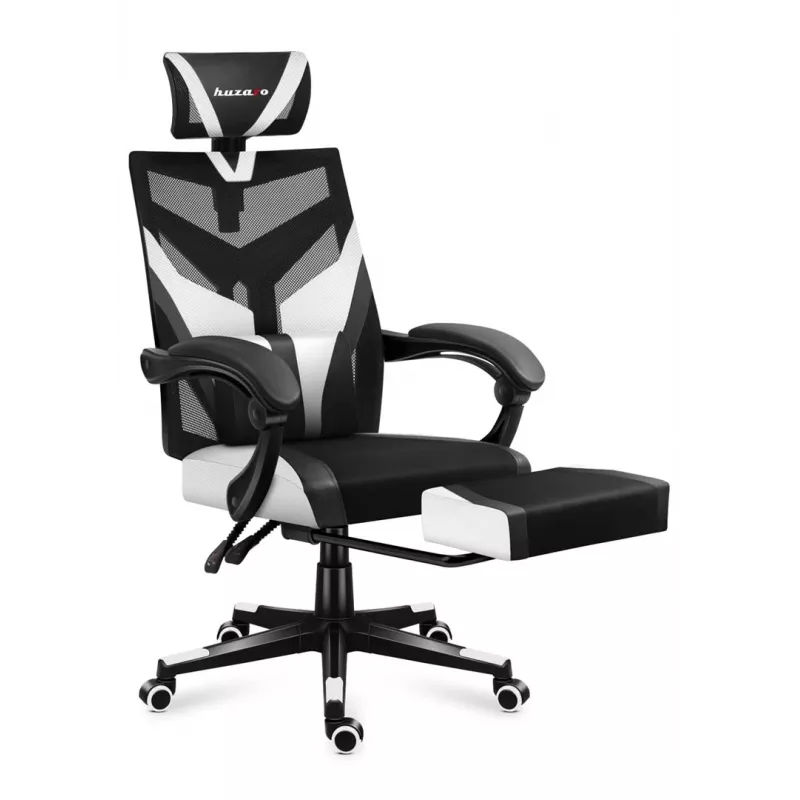 Huzaro Combat 5.0 valkoinen pelituoli