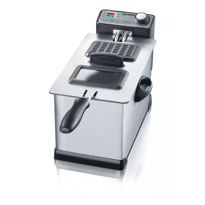 Friteerauskeitin Severin FR 2431 Single 3 L 2000 W ruostumaton teräs