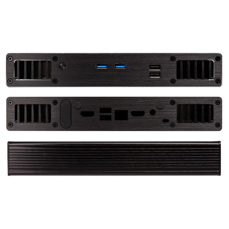 PC-kotelo Akasa Plato X7D Small Form Factor musta