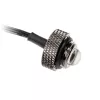 XSPC ARGB LED-tulppa G1/4 5V 3-pin, musta/kromi