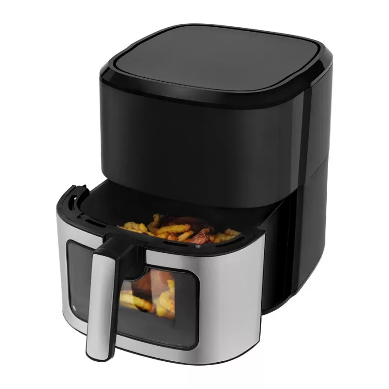N'oveen AF770 X-LINE rasvaton friteerauskeitin musta, hopea
