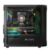 Tietokonekotelo Logic Concept Portos Mini ARGB Micro ATX musta
