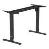 Ergo Office sähköisesti korkeussäädettävä työpöytä, enintään korkeus 1160 mm, enintään - 80 kg, ilman istuma-seisoma-pöytätasoa, musta, ER-400 B