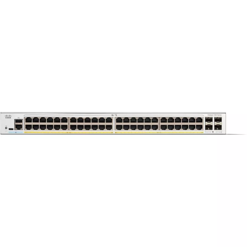 Hallittava kytkin Cisco Catalyst 1200-48P-4G 48 Port GE PoE 4x1GE SFP