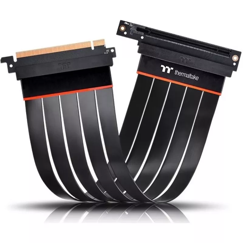 PCI-E jatkokaapeli Thermaltake TT Premium 300mm 90 asteen adapterilla