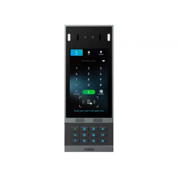 Fanvil i67 videopuhelin-ovipuhelin 2 MP 17,8 cm (7 inch) musta, harmaa