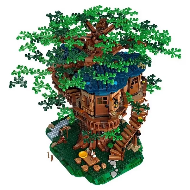 LEGO-sarja LEGO IDEAS 21318 puumaja 3-in-1-rakennus – modulaarinen puumajamalli, monirakennussarja