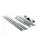 Rack-Montageset EVER UPS:lle, malli W/OP-ZA00-0002/00, säädettävä kiskoväli 800–1200 mm, hopea