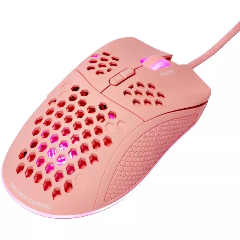 Deltaco kevyt pelihiiri, RGB (GAM-108-P)