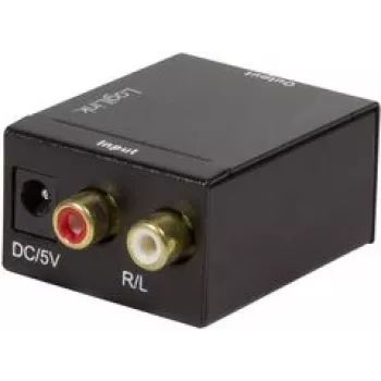 LogiLink CA0102 Toslink / RCA äänisovitin musta