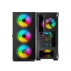 SAVIO PC-kotelo Raptor X1 ARGB lasi/mesh musta