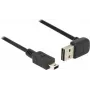 USB-kaapeli DeLOCK 85184 USB 2.0 0,5 m USB A Mini-USB B musta