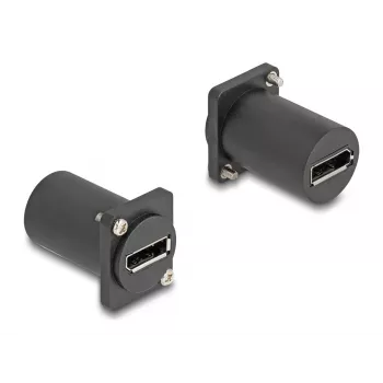 DeLOCK D-tyypin moduuli DisplayPort naaras-naaras 4K musta