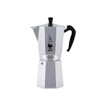 Bialetti Moka Express – hopea – alumiini – 18 kupille