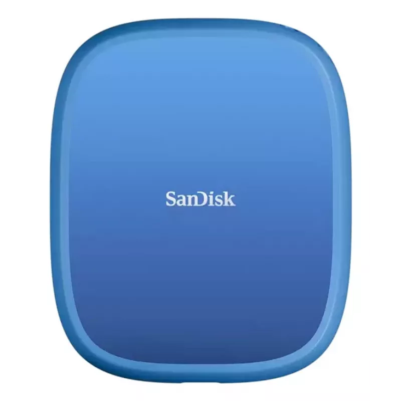 SanDisk Creator Phone ulkoinen kiintolevy MagSafe-yhteensopiva, SSD, 2TB, sininen, SDSSDE62C-2T00-G25
